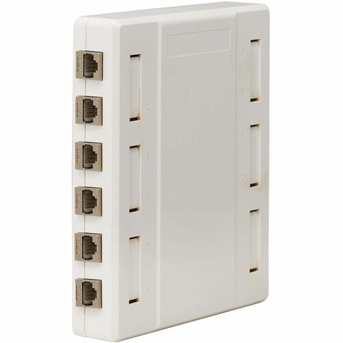 Caja de montaje en superficie para conectores Keystone de Tripp Lite by Eaton - 12 puertos