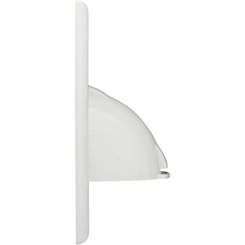 Placa de pared para cables a granel de una sola unidad, en ángulo ascendente o descendente, de Tripp Lite by Eaton, color blanco, T