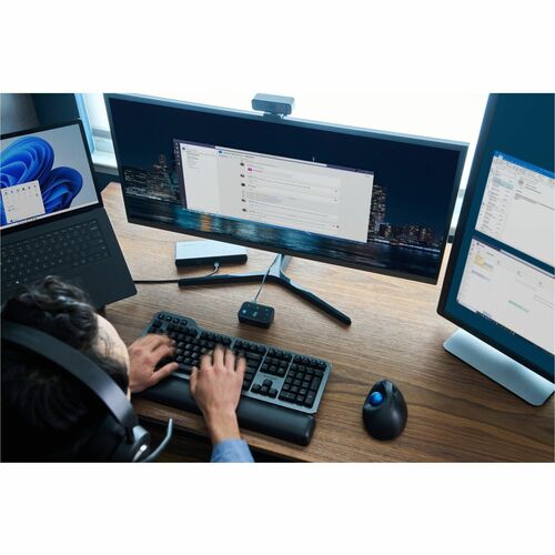 Clavier mécanique silencieux Kensington MK7500F QuietType Pro avec fonction de réunion