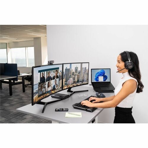 Clavier mécanique silencieux Kensington MK7500F QuietType Pro avec fonction de réunion