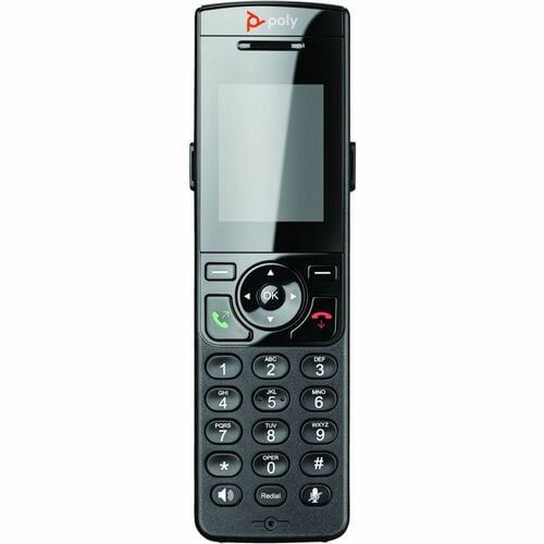HP Inc. Poly VVX D230 DECT Phone Handset and Charging Cradle with Power Supply