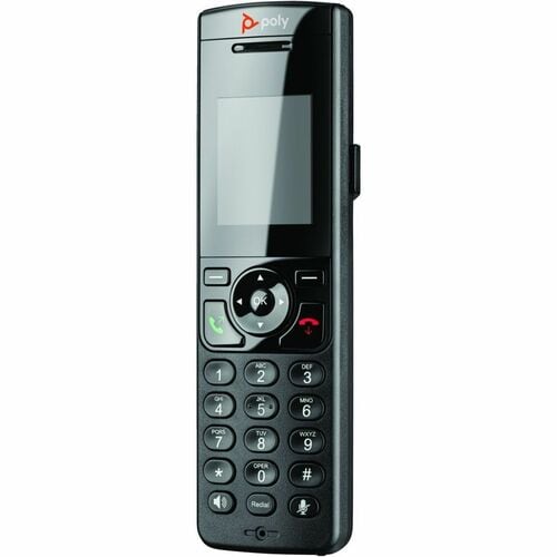 HP Inc. Poly VVX D230 DECT Phone Handset and Charging Cradle with Power Supply