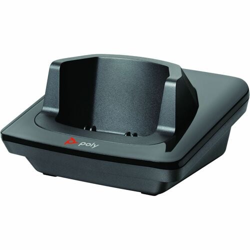 HP Inc. Poly VVX D230 DECT Phone Handset and Charging Cradle with Power Supply