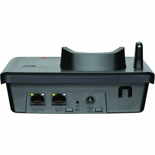 HP Inc. Poly VVX D230 DECT Phone Handset and Charging Cradle with Power Supply