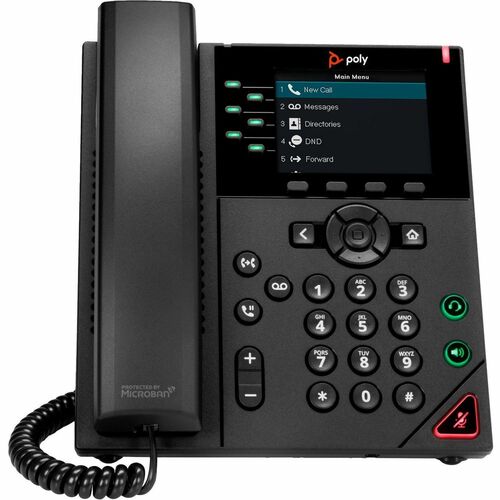 POLY VVX 350 6-IP PH POE-E MULTI 10