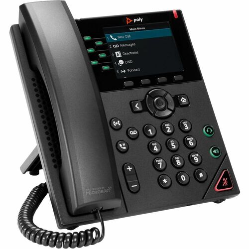POLY VVX 350 6-IP PH POE-E MULTI 10
