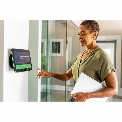 Poly TC10 Touch Controller Black - For Video Conferencing - Wall Mountable