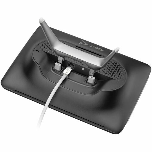 Poly TC10 Touch Controller Black - For Video Conferencing - Wall Mountable