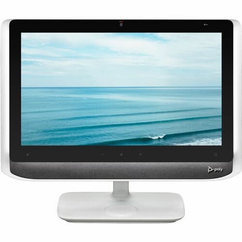 Poly Studio P P21 22\" Class Webcam Full HD LCD Monitor - 16:9 - 21.5\" Viewable