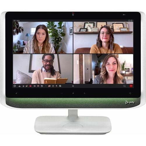Poly Studio P P21 22\" Class Webcam Full HD LCD Monitor - 16:9 - 21.5\" Viewable