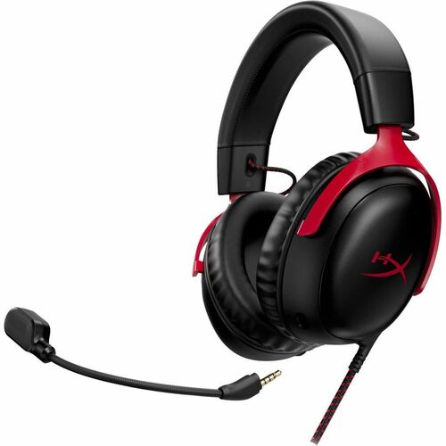 HyperX Cloud III - Casque de jeu (noir/rouge)
