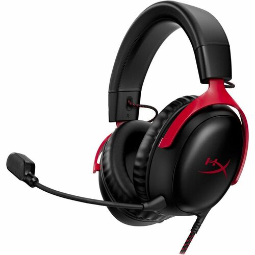 HyperX Cloud III - Casque de jeu (noir/rouge)