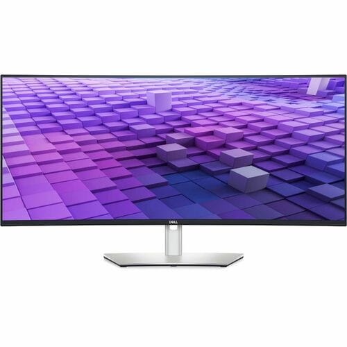 Monitor LED Dell UltraSharp U3824DW de 38" con pantalla curva WQHD+ - 21:9 - Negro, plateado