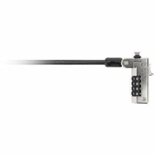 Kensington Slim N17 2.0 Serialized Combination Laptop Lock for Wedge-Shaped Slot