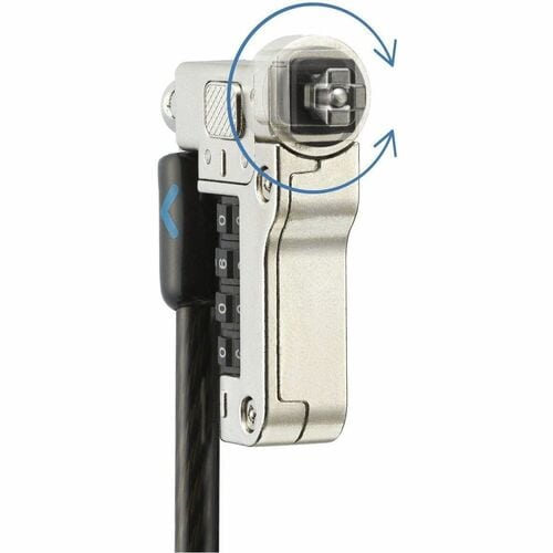 Kensington Slim N17 2.0 Combination Laptop Lock for Wedge-Shaped Slots - 5.9 ft