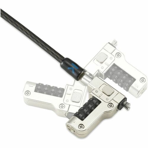 Kensington Slim N17 2.0 Combination Laptop Lock for Wedge-Shaped Slots - 5.9 ft