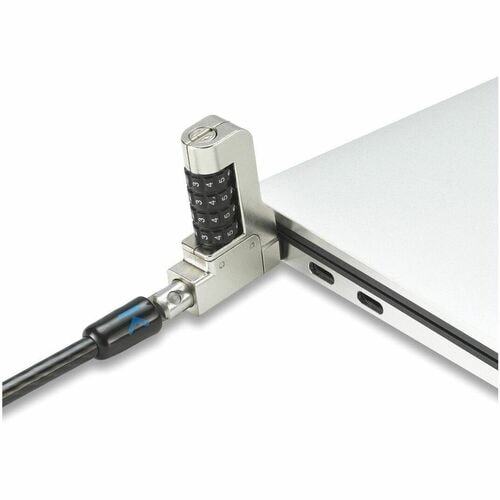 Kensington Slim N17 2.0 Combination Laptop Lock for Wedge-Shaped Slots - 5.9 ft