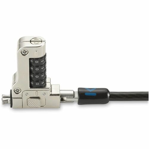 Kensington Slim N17 2.0 Serialized Combination Laptop Lock for Wedge-Shaped Slot