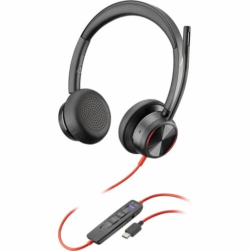 Cabezal certificado para Microsoft Teams Poly Blackwire 8225