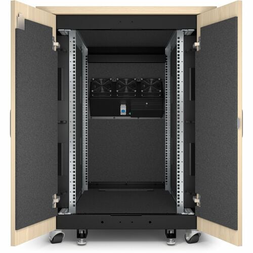APC by Schneider Electric NetShelter Soundproof, 17U, Server Rack Encl
