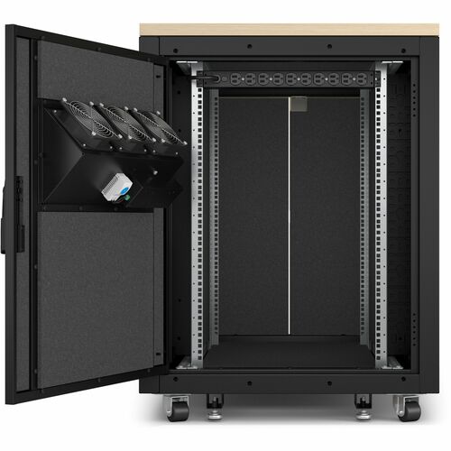 APC by Schneider Electric NetShelter Soundproof, 17U, Server Rack Encl