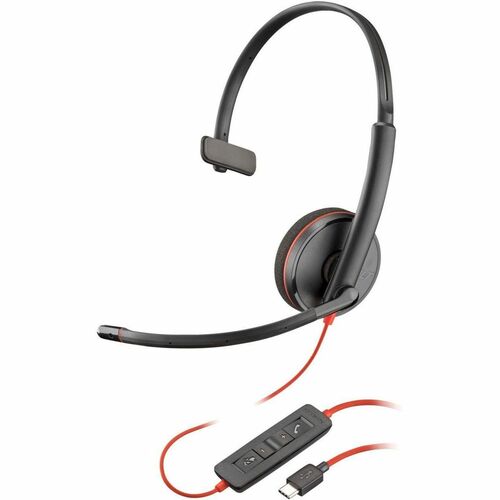 Casque monaural Poly Blackwire 3210 + USB