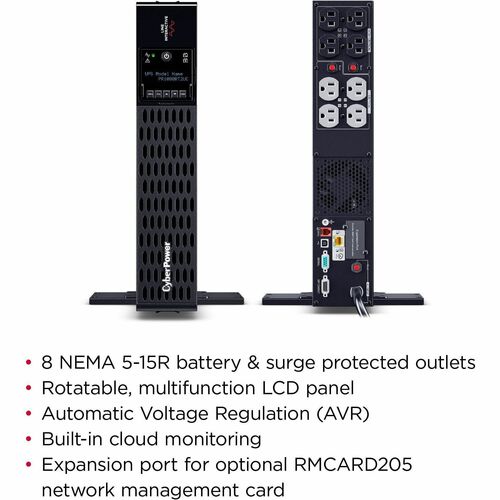 Cyber Power CyberPower Smart App Sinewave PR1000RT2UC 1000VA Rack/Tower