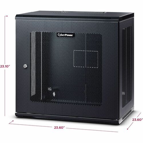 Boîtier mural CyberPower CR12U61003 - Pour commutateur, panneau de brassage -