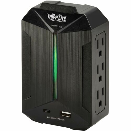 Tripp Lite by Eaton Protect It! SK62USBC 6-Outlets Surge Suppressor/Pr