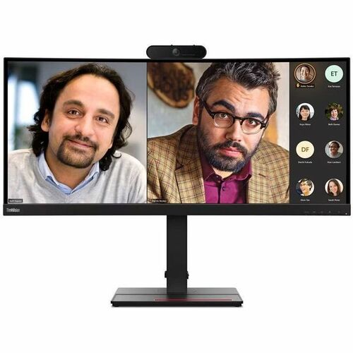 Lenovo ThinkVision P34w-20 34\" Class Webcam UW-QHD Curved Screen LED Monitor