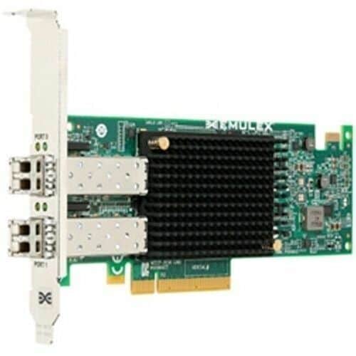 EMULEX LPE31002 DUAL PORT 16GBE FIBRE CH HBA PCIE FHC KIT V2