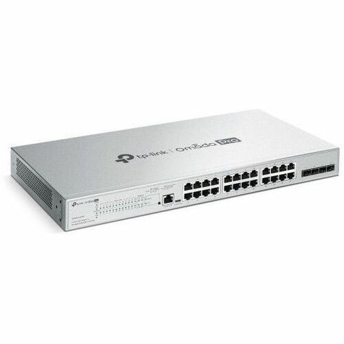 Switch gestionado OMADA Pro de 24 puertos PoE+ Gigabit L2+ con 4 ranuras SFP