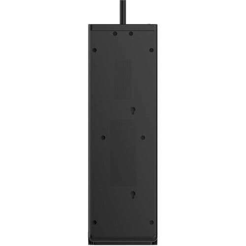 Parasurtenseur Belkin 12 prises pour la maison et le bureau avec cordon de 2,4 m - Noir