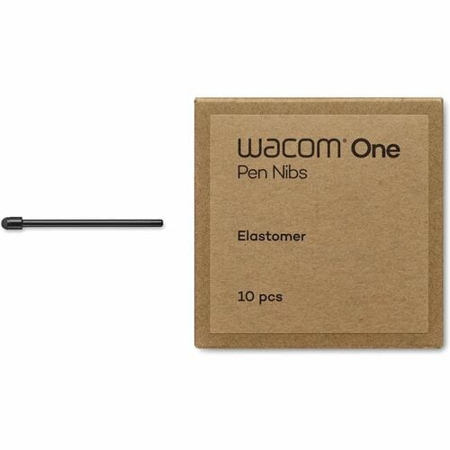 Puntas de elastómero para lápiz Wacom (negras) para Wacom One Sta
