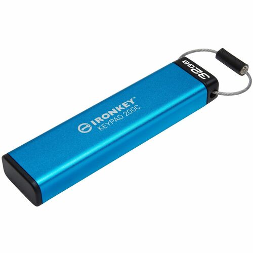 32GB USB-C IRONKEY KEYPAD 200C FIPS 140-3 LVL 3 AES-256