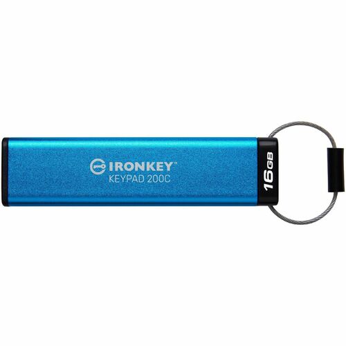 16GB USB-C IRONKEY KEYPAD 200C FIPS 140 33 AES 256