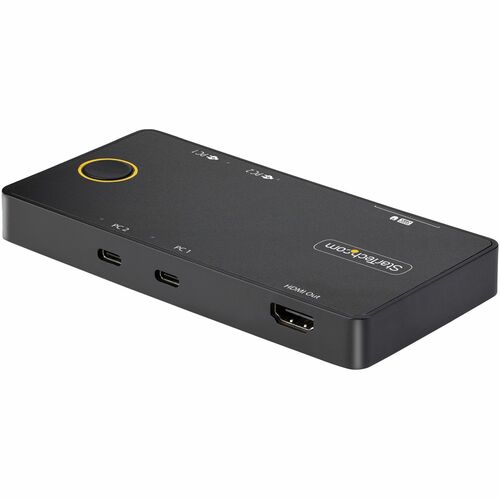 CONMUTADOR KVM USB-C 4K 60HZ DOBLE PASO PD DE 100W