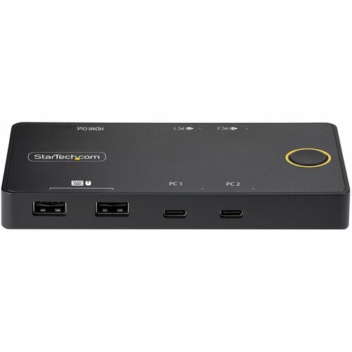 CONMUTADOR KVM USB-C 4K 60HZ DOBLE PASO PD DE 100W