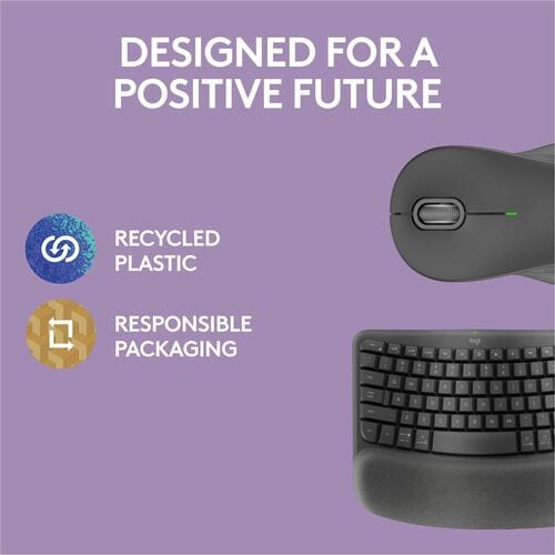 Clavier combo Logitech Wave Keys MK670 Graphite