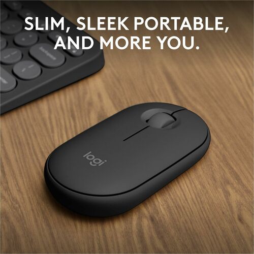 Logitech Pebble 2 M350s Mouse - Optical - Wireless