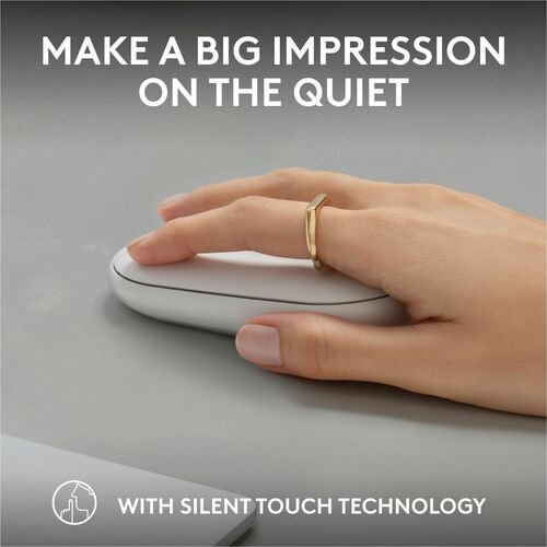 Logitech Pebble 2 M350s Mouse - Optical - Wireless