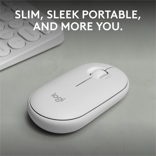 Logitech Pebble 2 M350s Mouse - Optical - Wireless