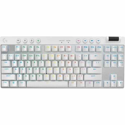 Clavier gaming Logitech G PRO X TKL Lightspeed - Connectivité sans fil - Bluetooth