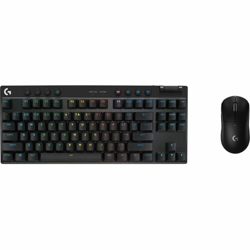 Teclado para juegos Logitech G PRO X TKL Lightspeed - Conectividad inalámbrica - Bluetooth