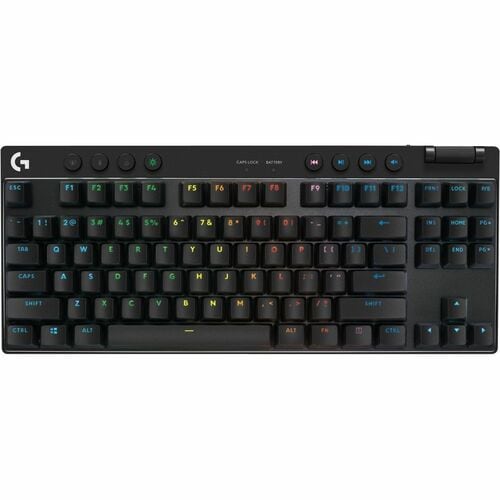 Teclado para juegos Logitech G PRO X TKL Lightspeed - Conectividad inalámbrica - Bluetooth
