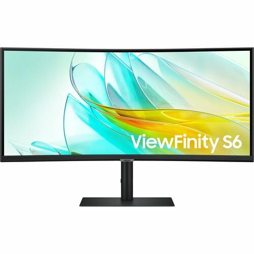 Samsung ViewFinity S6 S34C654UAN 34\" Class UW-QHD Curved Screen LCD Monitor - 21:9
