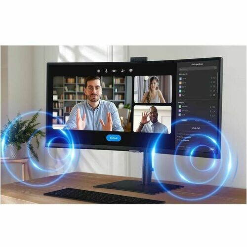 Samsung ViewFinity S6 S34C654VAN 34\" Class Webcam UW-QHD Curved Screen LCD Monitor