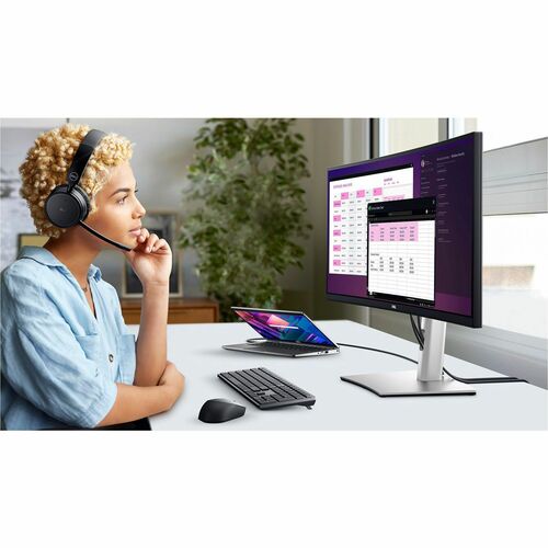 Monitor LED curvo Dell P3424WE de 34" UW-QHD - 21:9