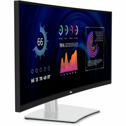 Monitor LED curvo Dell P3424WE de 34" UW-QHD - 21:9