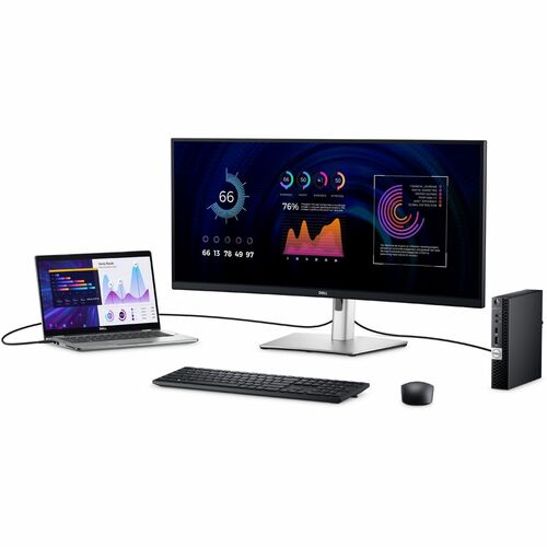 Monitor LED curvo Dell P3424WE de 34" UW-QHD - 21:9